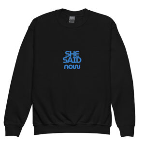 Alternative view of Youth Loud Voice Crewneck Sweatshirt