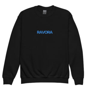 Alternative view of Youth RAVORA Crew Style Sweatshirt