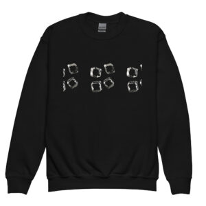 Alternative view of Youth Fun Shape Crewneck Sweatshirt