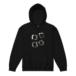 Alternative view of Cozy Heavy Blend Youth Hoodie for Warmth and Durability