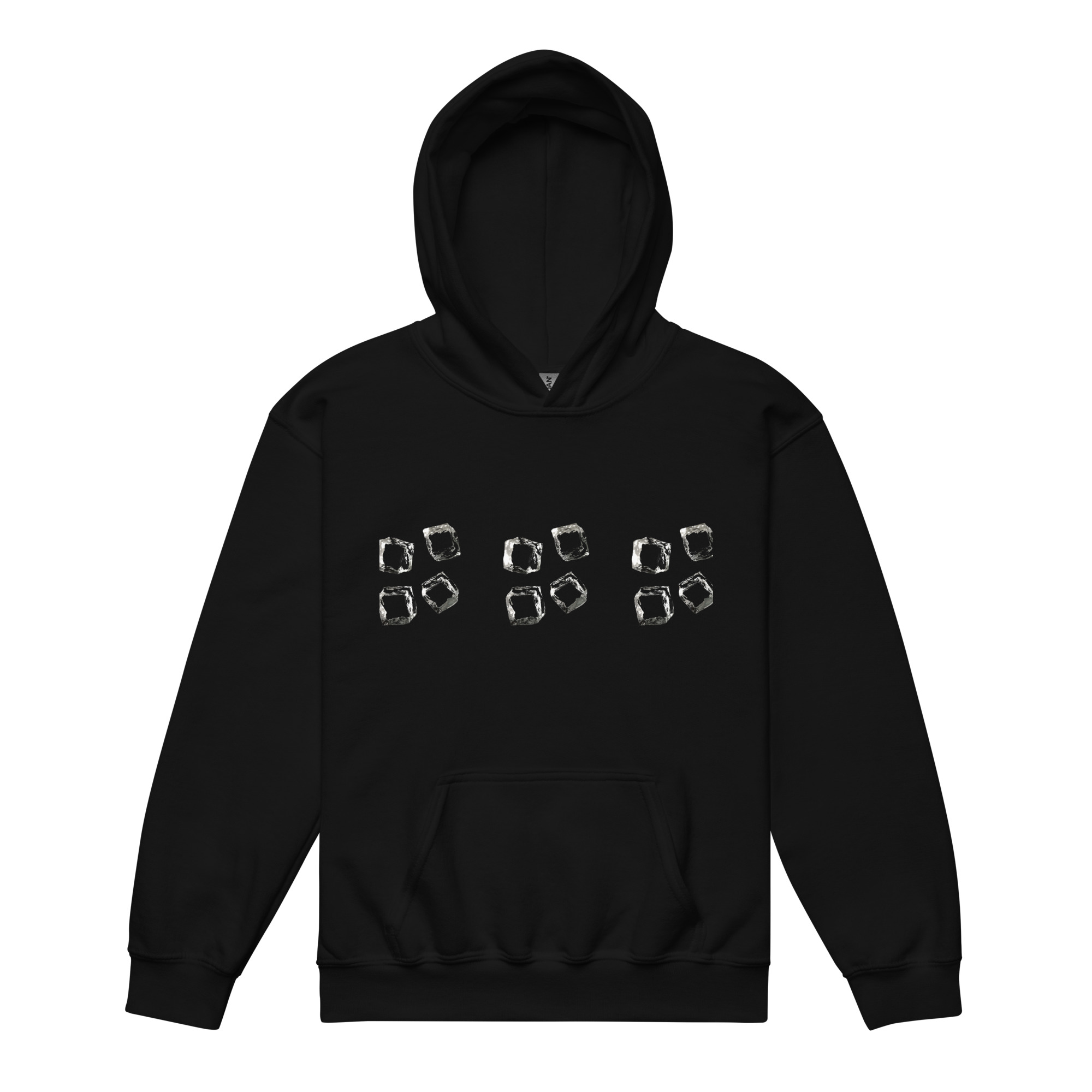 Youth Chunky Cube Graphic Hoodie - Image 2