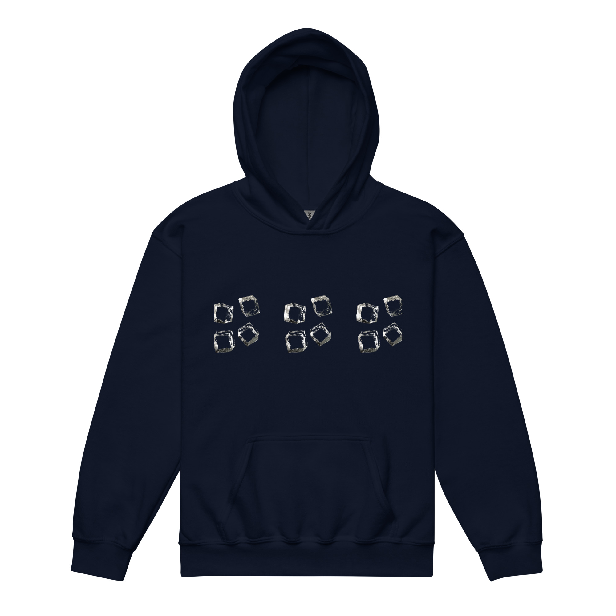 Youth Chunky Cube Graphic Hoodie - Image 3